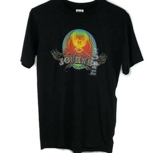 Journey (band) Black Scarab T-Shirt Small NWT